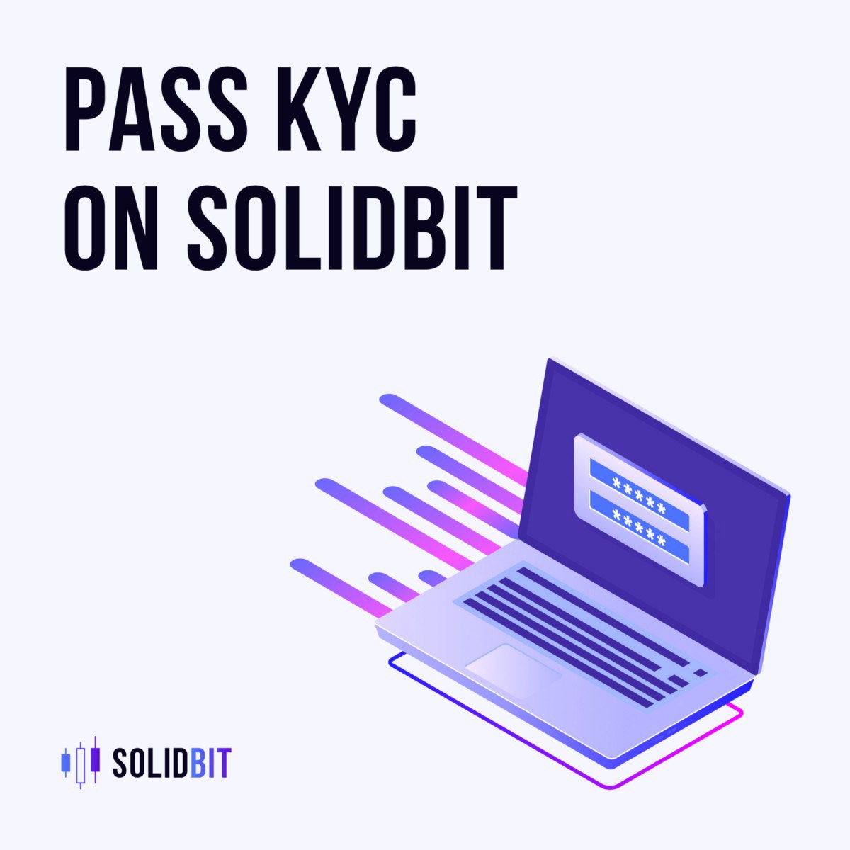 Solidbit1's tweet photo. At the Solidbit we have KYC terms if you want to trade more than 5000$! 
 
To use all Solidbit features in full measure, you must verify your identity. If you didn't pass KYC yet, we have a detailed guide to make it easier for you! 
 
Find all info here: https://t.co/BWnzjeAPqe https://t.co/XDWXZcD2k9