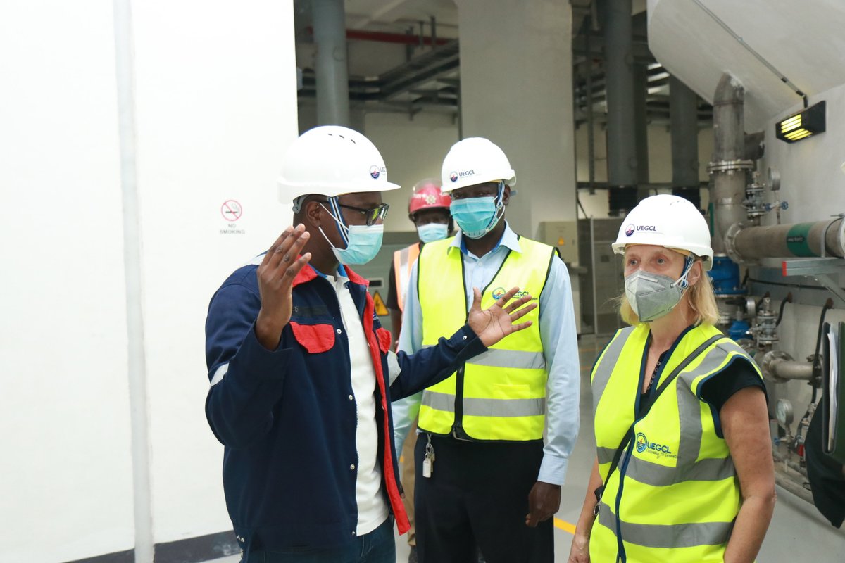 UegclOfficial's tweet photo. More photos 📸 from H.E Elin Østebø Johansen - Norwegian Ambassador to Uganda visit to Isimba HPP. https://t.co/KpEcUOxdsj
