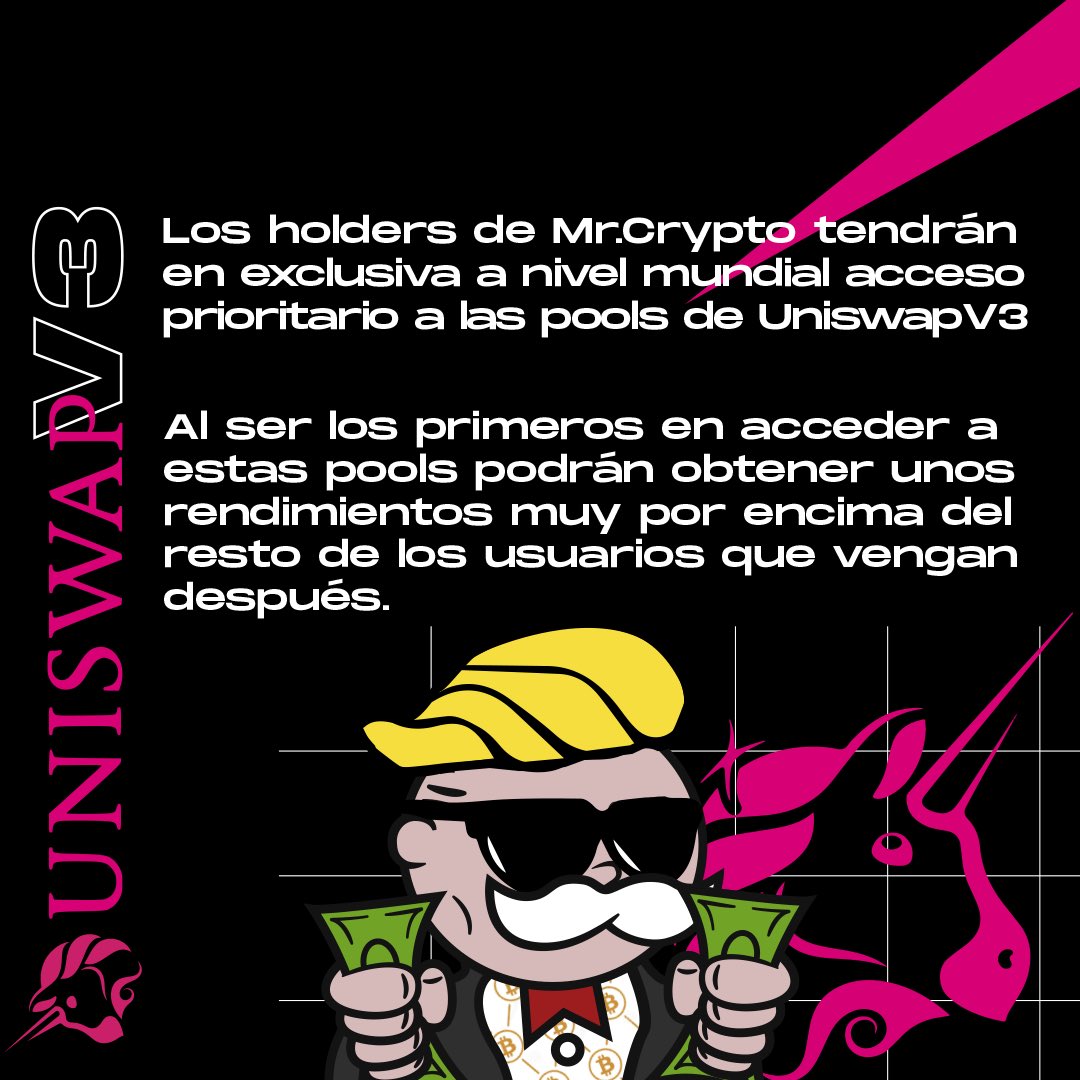 Mr.Crypto x UNISWAP V3🦄