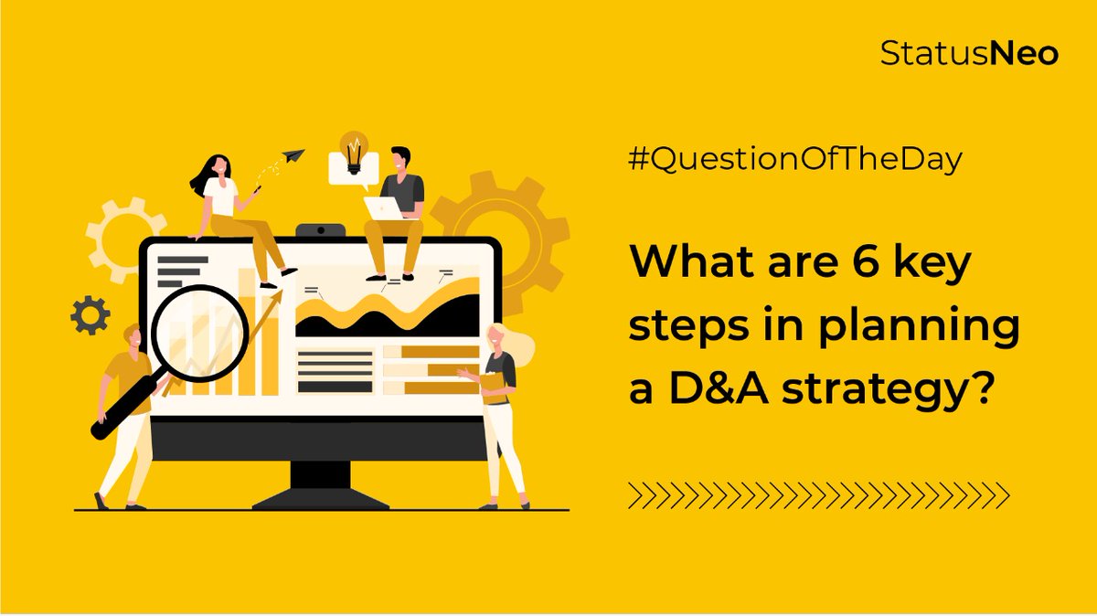 StatusNeoIndia's tweet photo. Is your D&amp;A strategy aligned with the business goal?

#wednesdaywisdom #dataanalytics #dataandanalytics #data #business #growth #success https://t.co/hIZoozDRc3