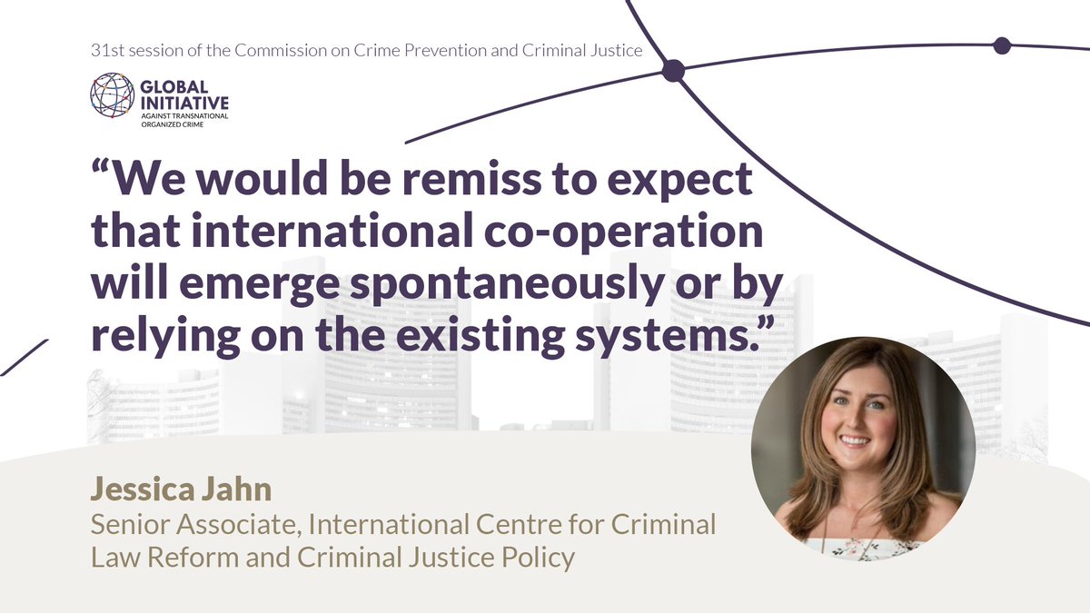 🤝 The future of international co-operation is more important than ever, but the current geopolitical landscape is fragmented.

🚨 <a href="/JessicaJahn/">Jessica Jahn</a> from <a href="/theicclr/">International Centre for Criminal Law Reform</a> highlights that reforms are needed.

#CCPJ31