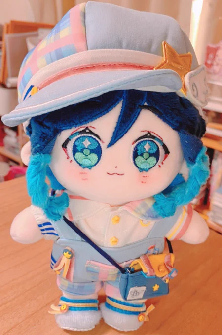 非公式ぬい注意Plush Wonderland( )様で注文していたウェンティのomodokiぬいちゃんが届きました!!予想の100倍は可愛くて焦ってます!!3、4枚目のお洋服も上記のお店から注文したものですちゃんと届くか不安でしたが、丁寧に対応していただけて、安心でした 