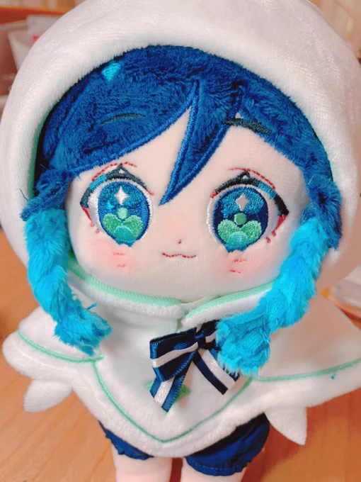 非公式ぬい注意Plush Wonderland( )様で注文していたウェンティのomodokiぬいちゃんが届きました!!予想の100倍は可愛くて焦ってます!!3、4枚目のお洋服も上記のお店から注文したものですちゃんと届くか不安でしたが、丁寧に対応していただけて、安心でした 