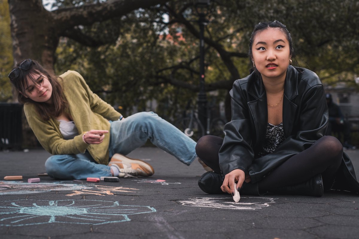 Chalked Wednesday #streetphotography