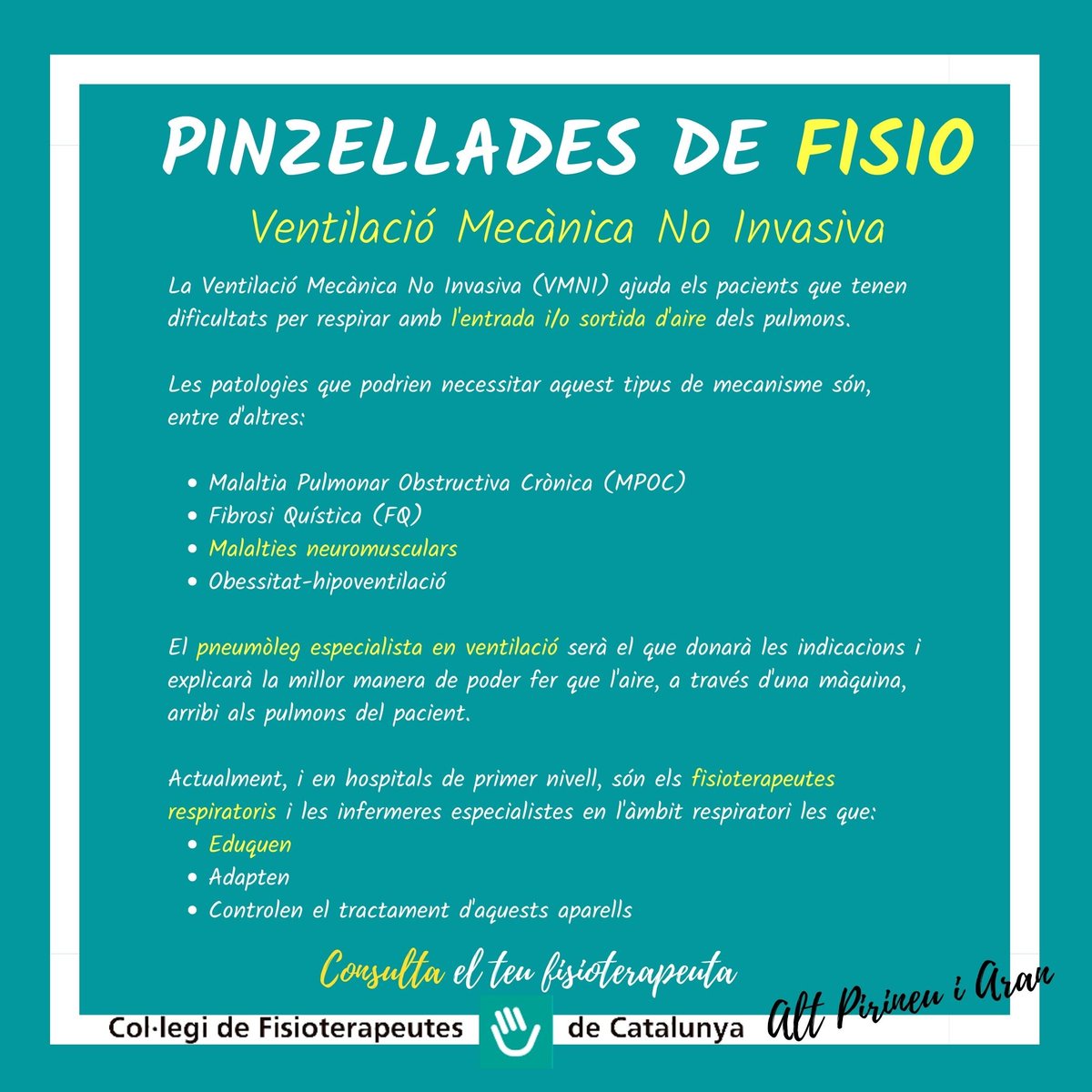 VENTILACIO MECANICA NO INVASIVA <a href="/flaut4/">R9ser CKD</a> <a href="/colficat/">CFC</a> <a href="/salut_cat/">Salut</a> @colficatlleida <a href="/colficatcentral/">Secció Territorial de la Catalunya Central del CFC</a> @colficatebre <a href="/radioseu/">RàdioSeu</a> @fshlaseu
#fisioteràpia #fisioterapia