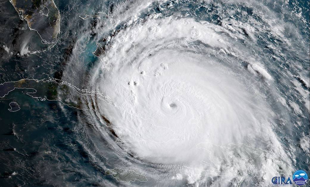 This #hurricane is about to hit #Dutch shores and destroy everything in its path. Dutch? Yep. This is Irma just before she hit Sint-Maarten in 2017, leaving devastating damages behind. A new Irma can hit any moment. Time for #dutchcaribeanclimateaction #Dutchtoo @minBZK 📷 NASA