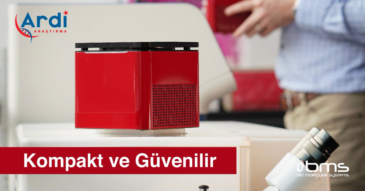 ARDiARASTIRMA's tweet photo. 'Mic qPCR'' Ardi Araştırma'da ✅
Dünyada qPCR için manyetik indüksiyon teknolojisini kullanan tek cihaz.
✅▪ Manyetik indüksiyon ile hızlı ısıtma ve soğutma
✅▪ 2 veya 4 kanal / HRM seçenekleri
✅▪ Kapasite : 48 örnek ▪ 5-30 µl çalışma hacmi
#MicqPCR #PCRtesti #PCRcihazı https://t.co/JpKjULvlV1