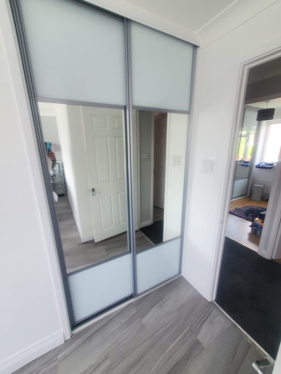 OUR WORK | one of our fitting teams have just completed these lovely sliding wardrobes. Ideal for clever storage. 

Contact us today >>> rigidkitchen.co.uk

#bedrooms #rigidkitchens #kitchenplanning #slidingdoors #storage #wednesdaythought