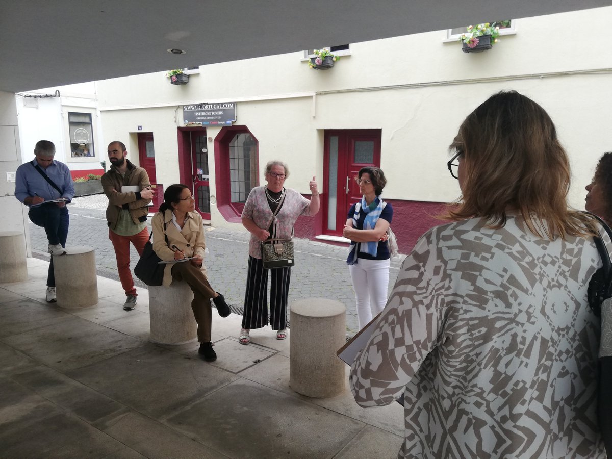 UrbSecurity's tweet photo. CPTED-Day 3
In the first part of the third day of training in the context of CPTED, a march with traders and residents of the historical centre of Leiria took place, in which the aspects of insecurity, noise and civil protection were highlighted.
#URBACT #urbsecurity https://t.co/P4805ELqKu