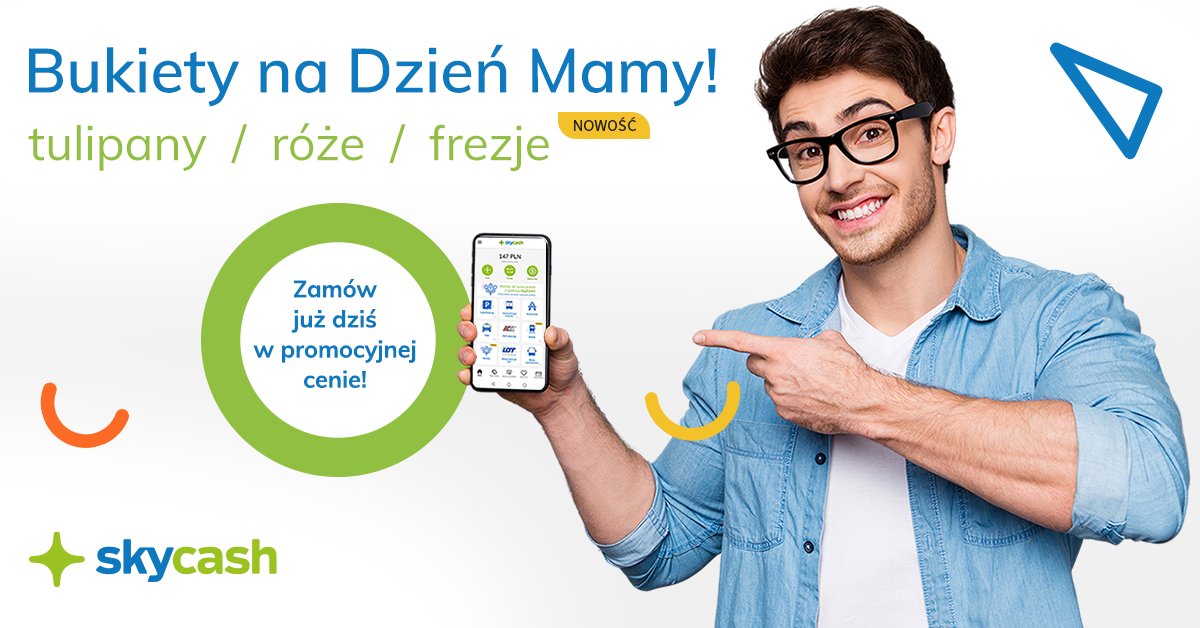 #DzieńMamy tuż tuż!🥰 Dlatego też przygotowaliśmy w #SkyCash dla Was ofertę specjalną: #promocyjneceny wybranych bukietów 💸 i nową odmianę kwiatów - #frezje! 💐Zamówienia zbieramy do środy (25.05) godz. 14:00! 
Link: bit.ly/3Lno8qT