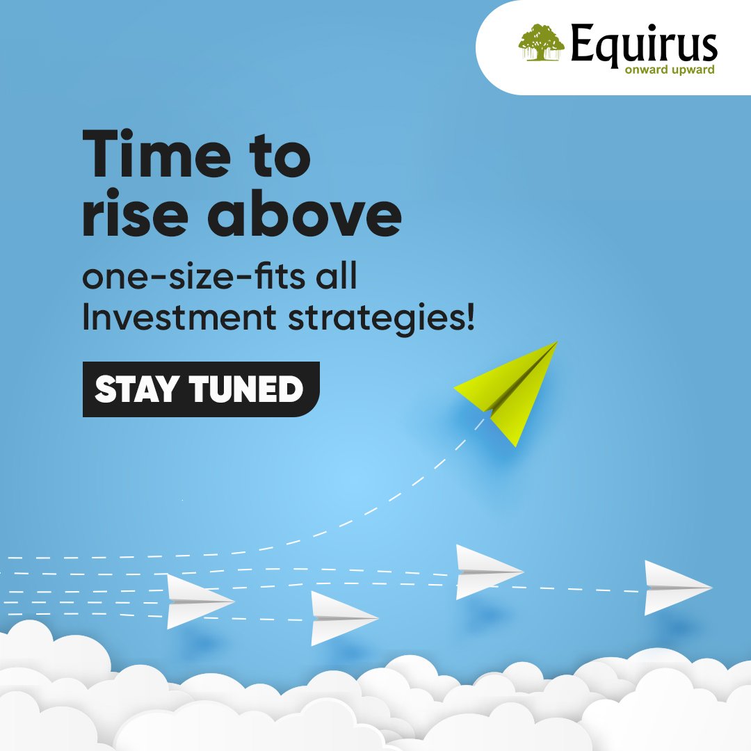 equirusgroup's tweet photo. If you want to be flexible as per seasons, why should your money be parked in the same type of stocks or mutual funds?
Watch this space to know more about a new investment strategy, COMING SOON!
@virajmehta16
#Equirus #EquirusPMS #ComingSoon #OnwardUpward https://t.co/VmOAeaLd8l