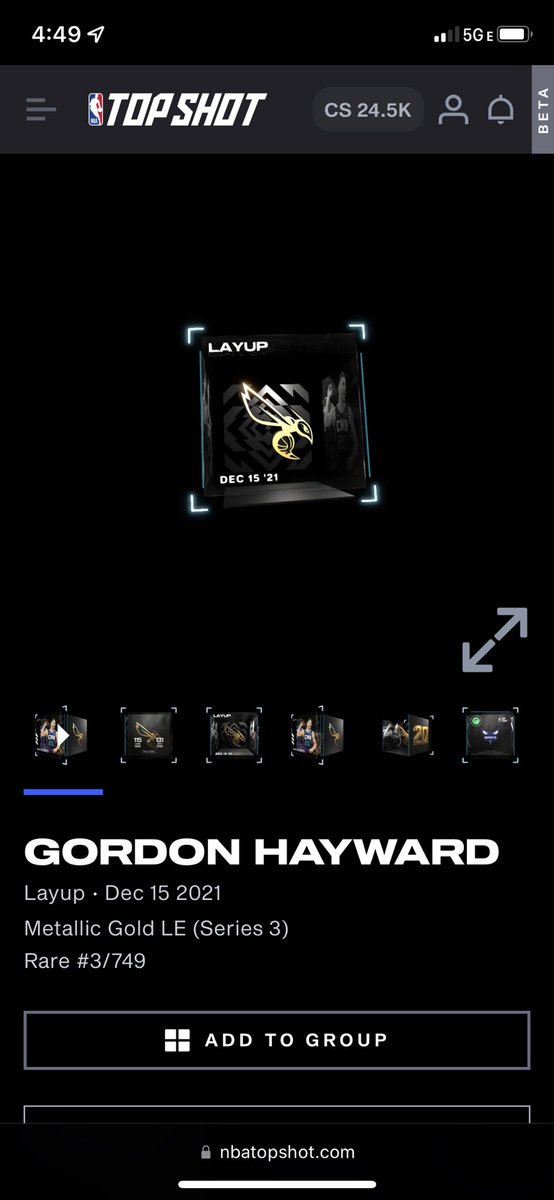 Alright let's do it! Giving away the same moment from the last giveaway (check out QT) this time with only 24 hours to enter!
Like, Retweet, Follow and Comment your Topshot Username for a chance at a Series 3 MGLE #3 Serial Gordon Hayward! #NBATopShotThis  #nbatopshotgiveaway