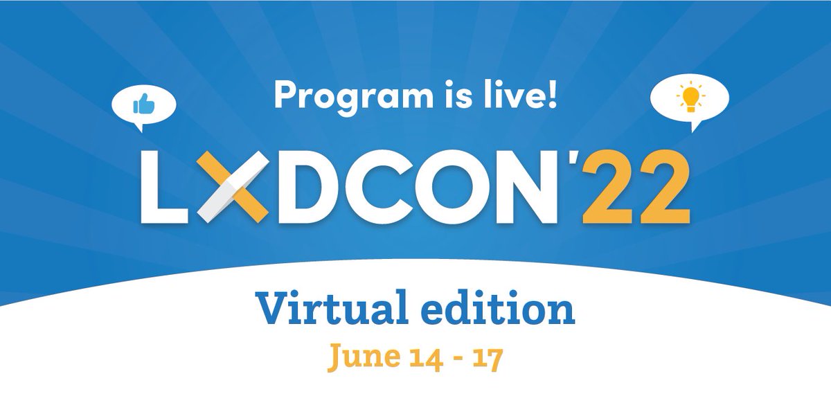 Are you a LX designer? Don't miss out on the seventh annual learning experience design conference from June 14 to 17! Check out the program at lxd.org/lxdcon/. We've got over twenty workshops, talks and meet ups for you to learn, create, share and network. #lxd #lxdcon