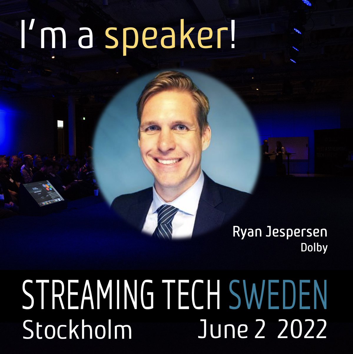 ryan_jespersen's tweet photo. Back to Stockholm next week for #STSWE22 to discuss #WebRTC Ingest for Broadcasting with #WHIP. More at https://t.co/JLAjrHlDEv https://t.co/kOMaH7NWb3