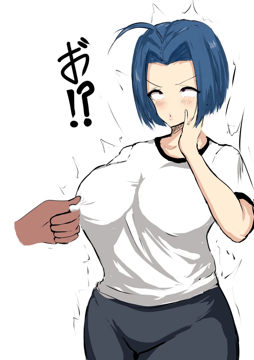 乳を揉まれても動じないあずささんと
乳首つねられて動じるあずささん 