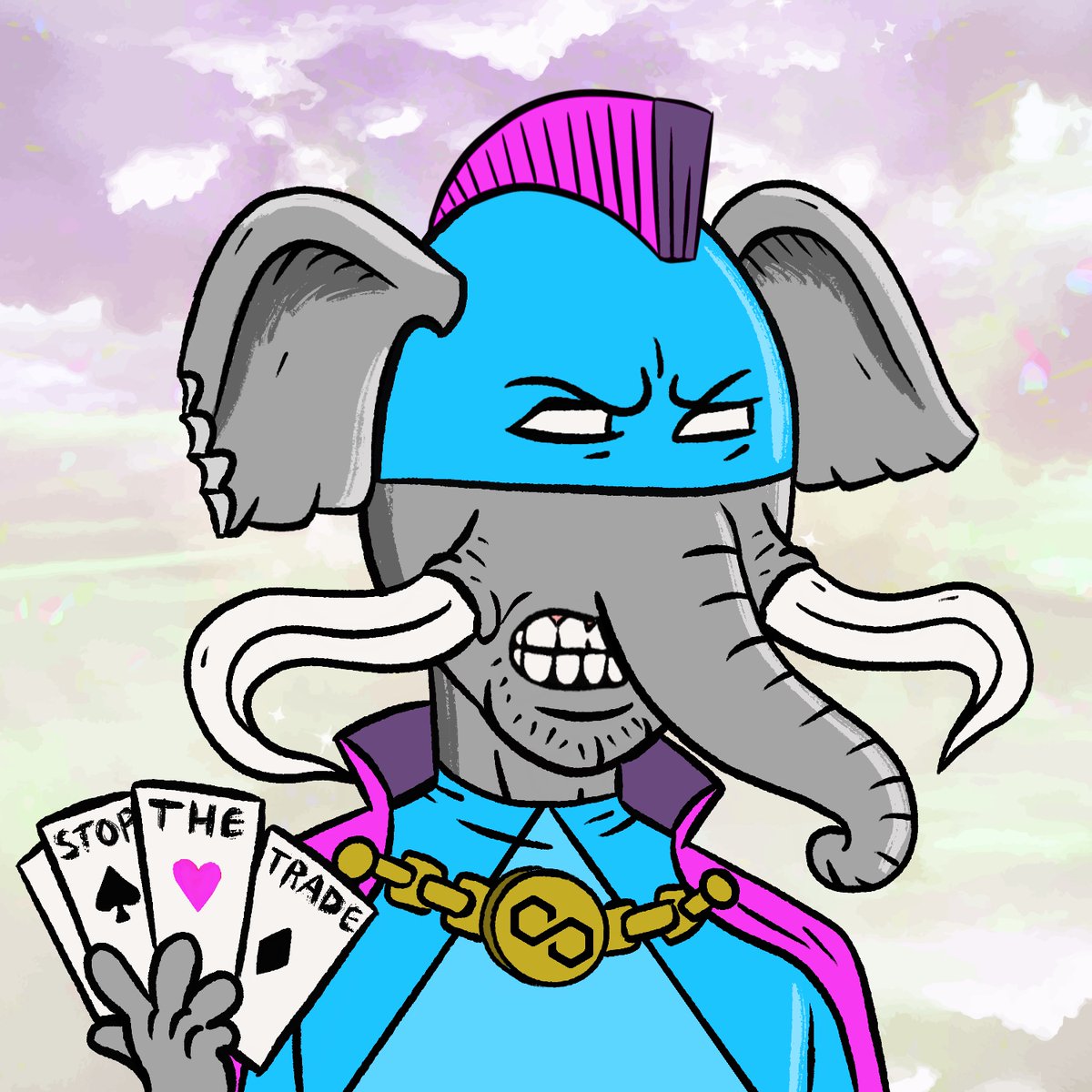 SSStudios_art's tweet photo. #PolygonPolyphant https://t.co/uC9keryMrW