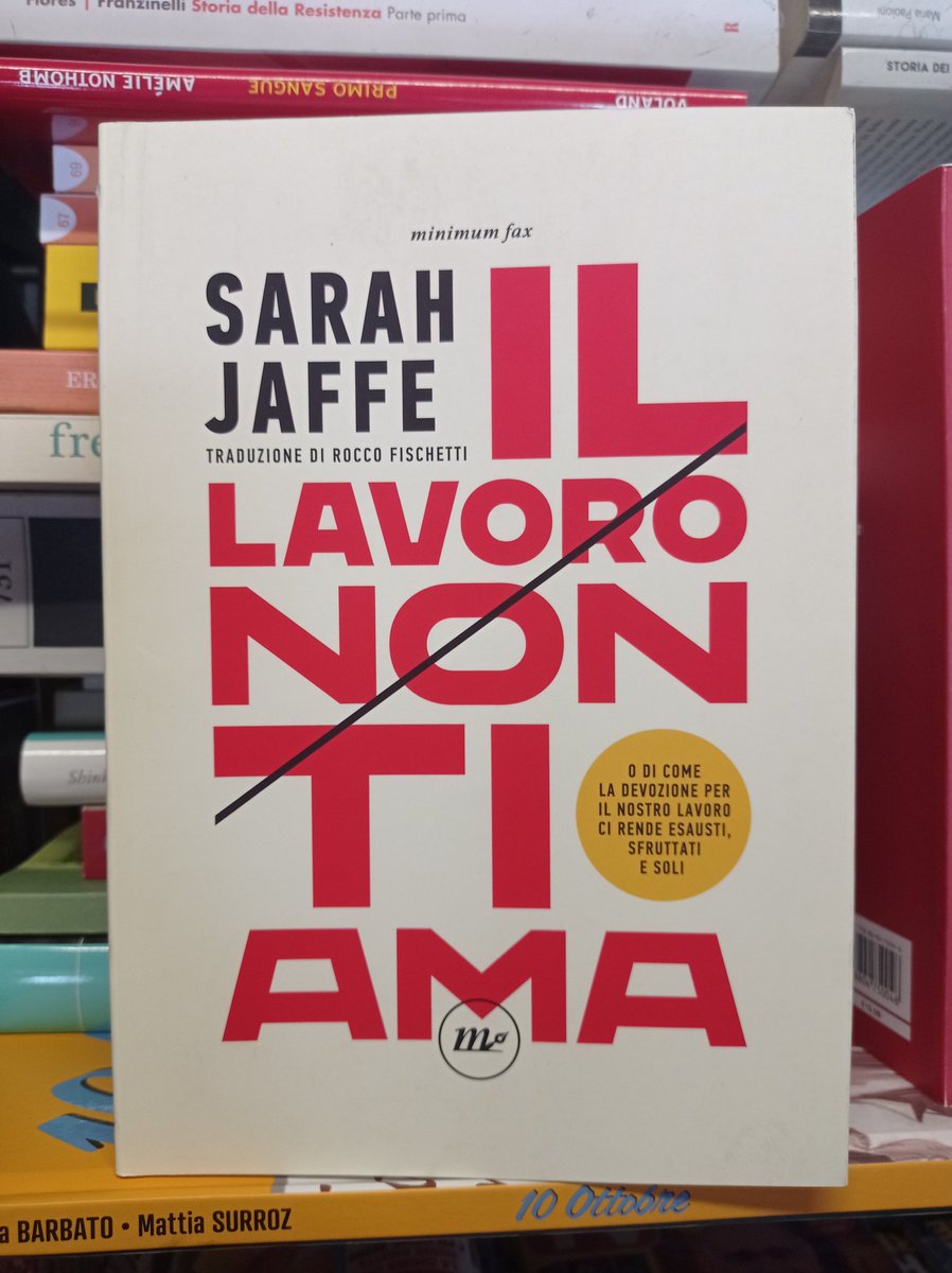 AldiniEdicola's tweet photo. La beffa più grande è stato convincerci che il lavoro sia il nostro più grande amore
#sarahjaffe #illavoronontiama #minimunfax #edicolaaldini #quartierenavilebologna #corticella #bolognina #bologna https://t.co/LYWbRarL9U