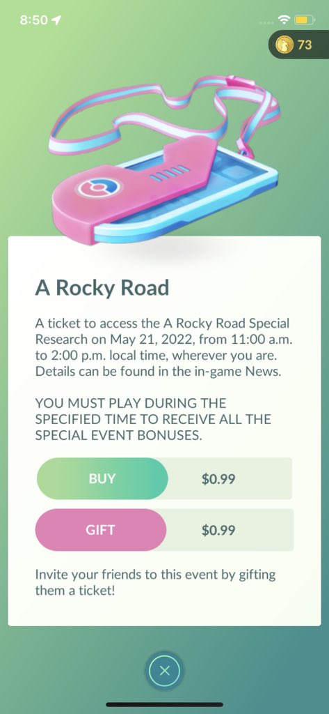 #PokemonGoGiveaway
I will be giving away 5 tickets for the community day research 

 Follow, Retweet and tag 2 people to enter this giveaway ✅✅✅

If you win I will message you and you will need to add me on Pokémon go so I can gift you the ticket good luck!😊😊