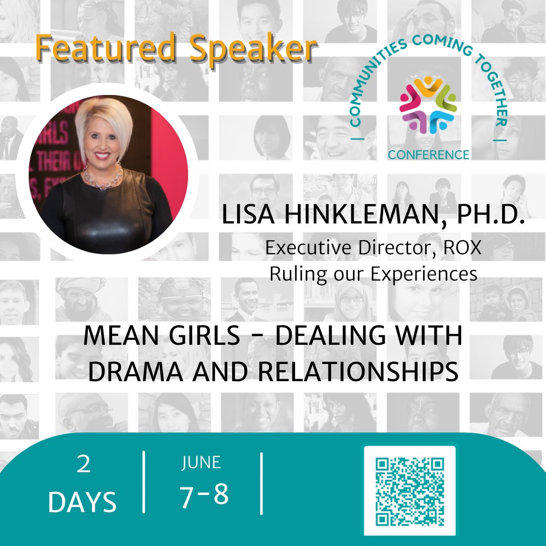 The Communities Coming Together conference addresses issues affecting youth, community and professionals. The event is open to the public. Register today at ow.ly/MJnR50ISFtS #bullying #ROX #friends #relationships @unitedway