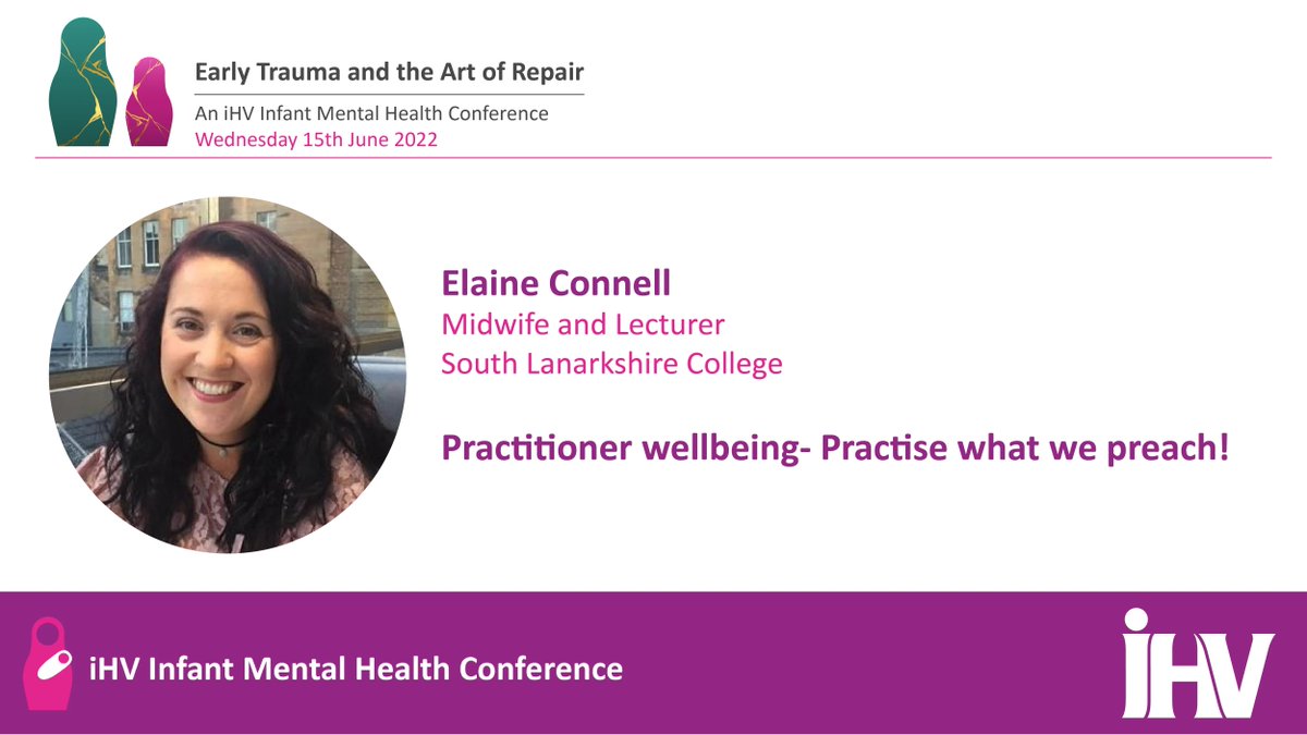 iHealthVisiting's tweet photo. Midwife and Lecturer Elaine Connell will be speaking at the #iHVIMH2022 Conference: Early Trauma and the Art of Repair. 🗓️ WED 15 JUN
🎫 Book Now: https://t.co/33f1g6OwRM
#HealthVisiting #iHVConference https://t.co/MzgHvMg1of