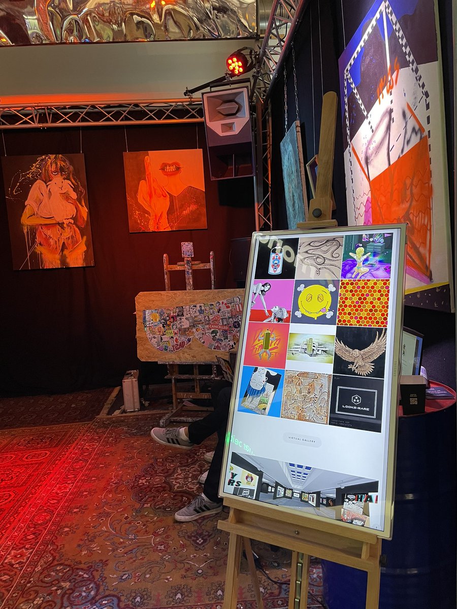 #looksrare at #OMR22