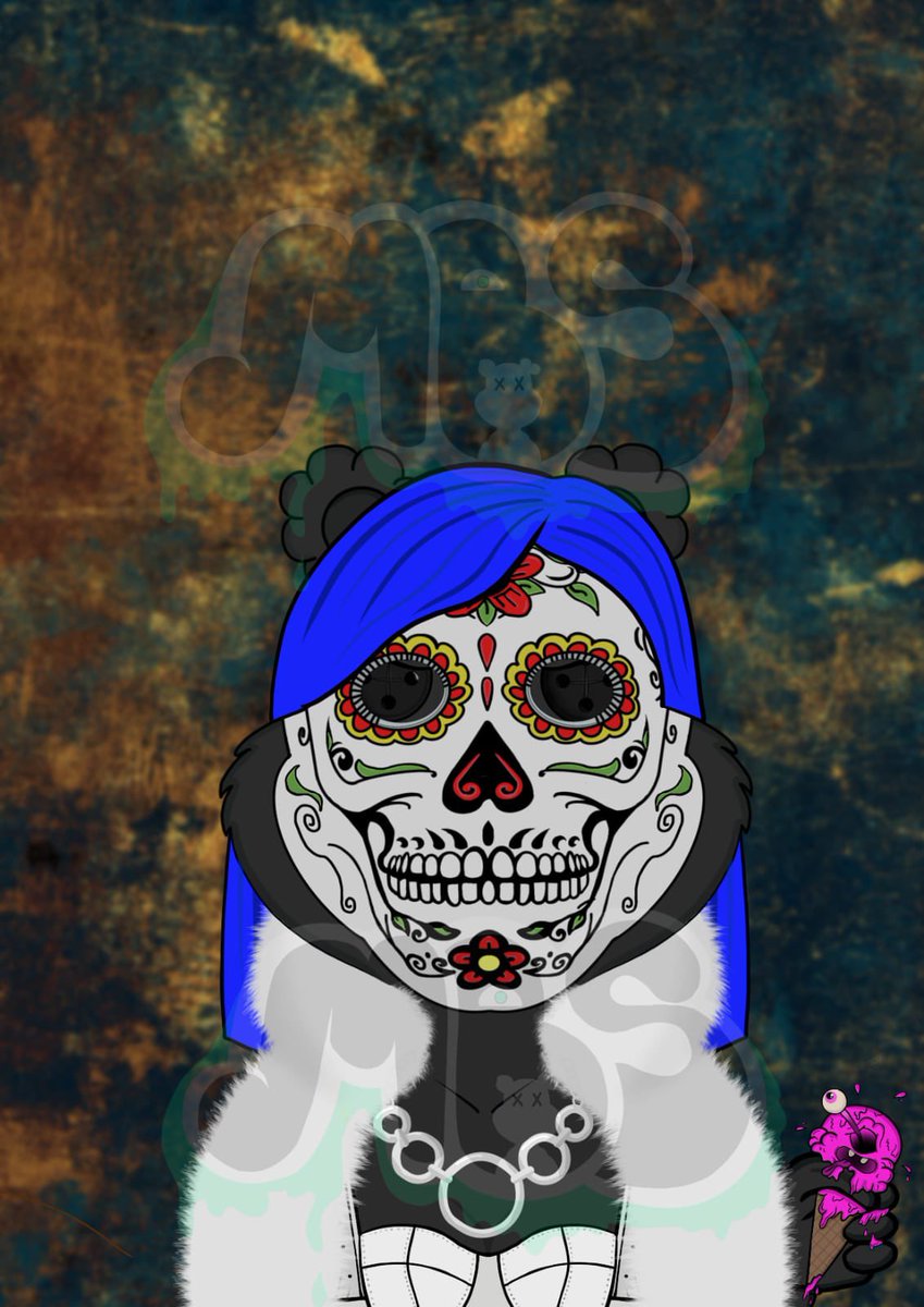 MoodyBearSocNFT's tweet photo. Hey SUGARs💀
Here is one of our #Female unique, hand draw #NFTS dropping 10th June 22

💎WL Price- 0.085 ETH
💰MINT Price- 0.115 ETH

👉🏼Follow #Twitter
👉🏾Like and Retweet post
👉🏿Join MBS #Discord

#NFTCommunity #NFTGiveaway #nftart #opensea #NFTsales #NFTCollection #illustration https://t.co/W705iywpH7