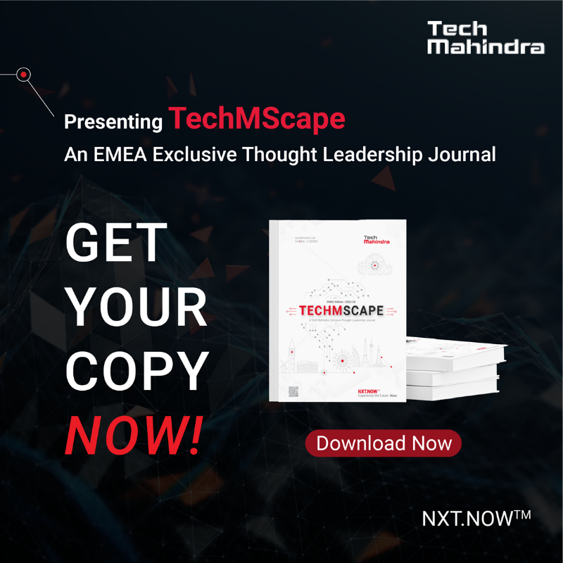 tech_mahindra's tweet photo. Bhushan Patil, Chief Growth Officer - Network Services, EMEA & APJI, @Tech_Mahindra, shares his insights on #DigitalTransformation in #TechMScape – An EMEA Exclusive Thought Leadership Journal.
📖Get your copy NOW - https://t.co/uoqYsrSLgS
#NxtNow #TechMahindraEurope