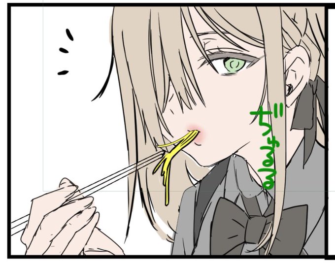 ラーメン食べてる女の子がすき 