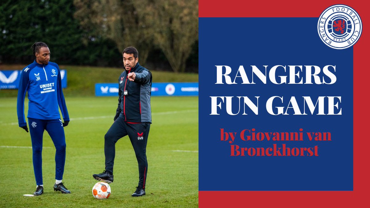 dariograbusic's tweet photo. Rangers - fun game by Giovanni van Bronckhorst

#rangers #fungame #subscribe #giovannivanbronckhorst #vanbronckhorst #funfootball #funsoccer #race #football #soccer #coach #coaching #training #dariograbusic #nogomet #trening

https://t.co/B3AsBVYD5j https://t.co/ywAdB2QFrA