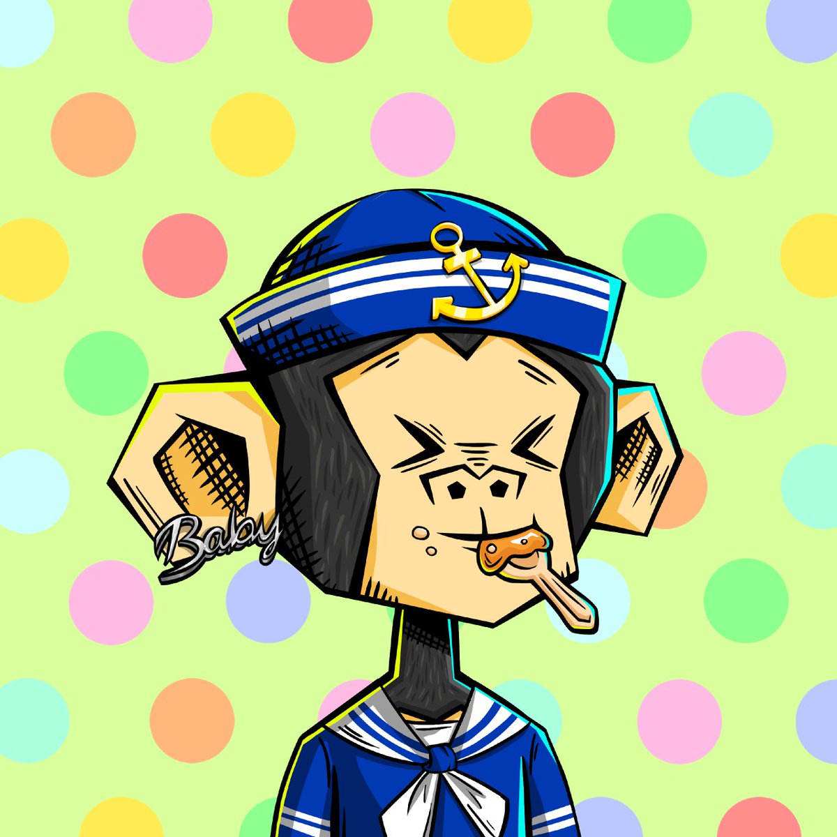 I really love this art. 😍 <a href="/DopeApes/">Dope Apes NFT</a>