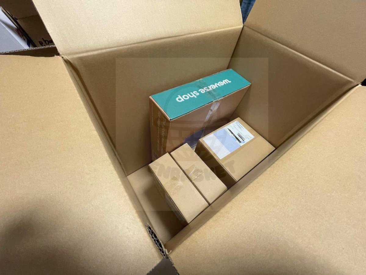 hypenbasket's tweet photo. {#enbaskethrive}

All items bought sa japan have arrived na in our japan address. Ipapaclose napo namin yung box and consol said that pick up will be this friday, may 20. Eta will be from late june to early july. Thank you so much for trusting enbasket 🫶🫶🫶 https://t.co/E8KnadVgF7