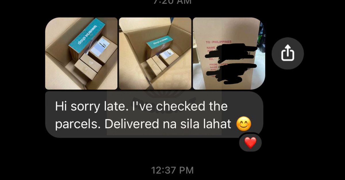 hypenbasket's tweet photo. {#enbaskethrive}

All items bought sa japan have arrived na in our japan address. Ipapaclose napo namin yung box and consol said that pick up will be this friday, may 20. Eta will be from late june to early july. Thank you so much for trusting enbasket 🫶🫶🫶 https://t.co/E8KnadVgF7