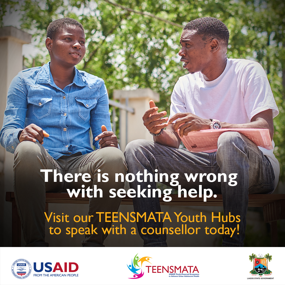 teensmata's tweet photo. Don’t let shame stop you from seeking the help you deserve. If you or a friend is struggling with a drug addiction encourage them to get help.

Our TEENSMATA Youth Hub Agents located at Gbagada, Ikorodu, Mushin, and Lafiaji are readily available to provide assistance. https://t.co/OsawErrhpV