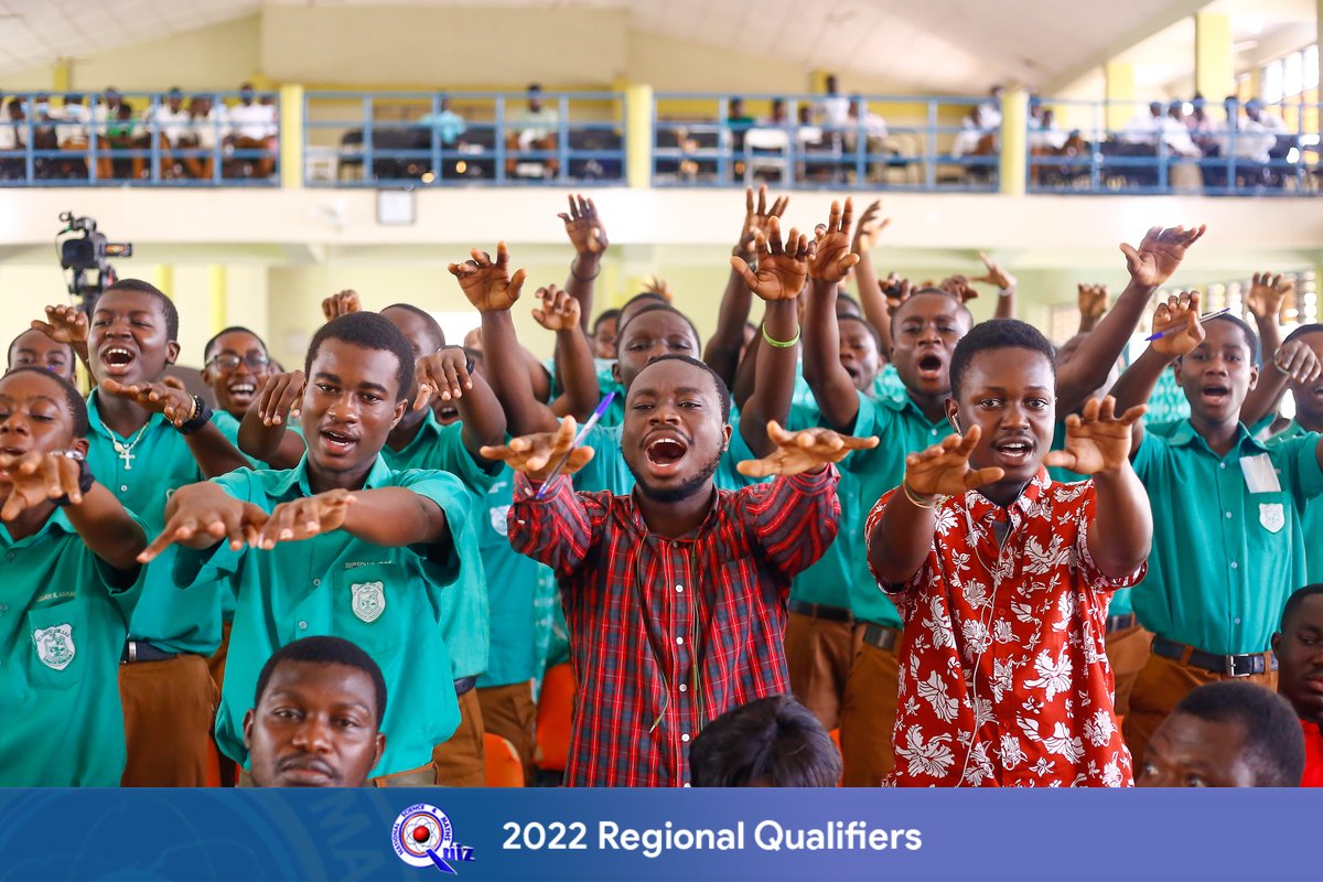 NSMQGhana's tweet photo. Ashanti Region - Contest 8

End of Contest 

St. Hubert Sem. SHS: 50pts
St. Joseph Sem. SHS: 27pts
Christ the King SHS: 10pts
Collins SHS: 03pts

St. Hubert SHS grab the first slot of the day!🥳

#NSMQ2022 #NSMQRegionals #Primetime https://t.co/DR0pvgVndM