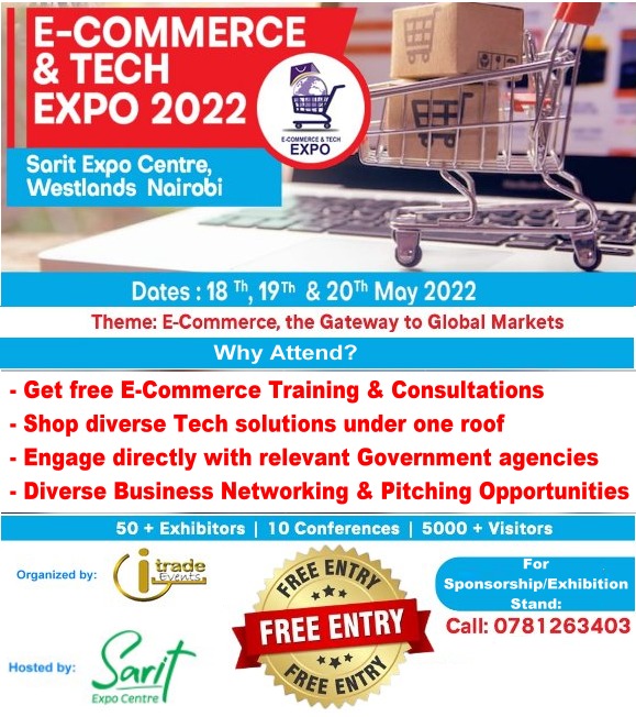 Aria_Nawi's tweet photo. As the e-commerce industry grows every day we can shape together its future landscape

#EcommerceAndTechKe
Attend SARIT ICTExpo
Tech Expo
Robisearch https://t.co/neyphmmfIY