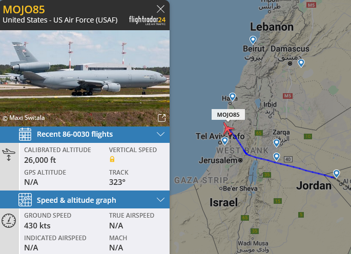 SirListenalot's tweet photo. What are these guys doing? π€
#KC10 #AE0228 as #MOJO85 at FL260. Dragging something out of Prince Sultan?
#DC10 #AD9470 as #OME10 out Lajes at FL270 https://t.co/1PGItXyQaC