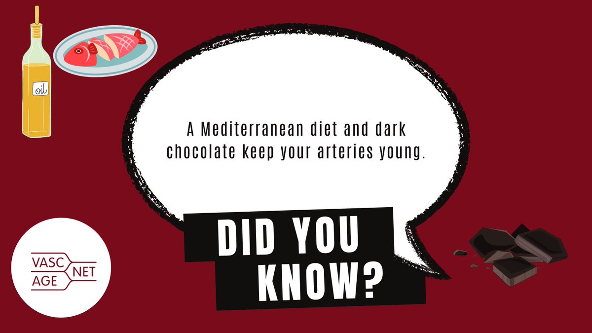 VascAgeNet's tweet photo. World Vascular Ageing Week: Topic of the Day facts #diet #vascularage22 #arteryawareness22 https://t.co/rhXuoX4wSD
