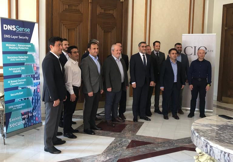 dnssense's tweet photo. DNSSense sat at the table with CIOs!
#DNSSense CEO Hakan Uzun met with the CIOs of numerous major corporations during a brunch hosted by CIO Update.
#cxomedya #DNSsecurity #SecureDNS https://t.co/ZHpExmo6jn