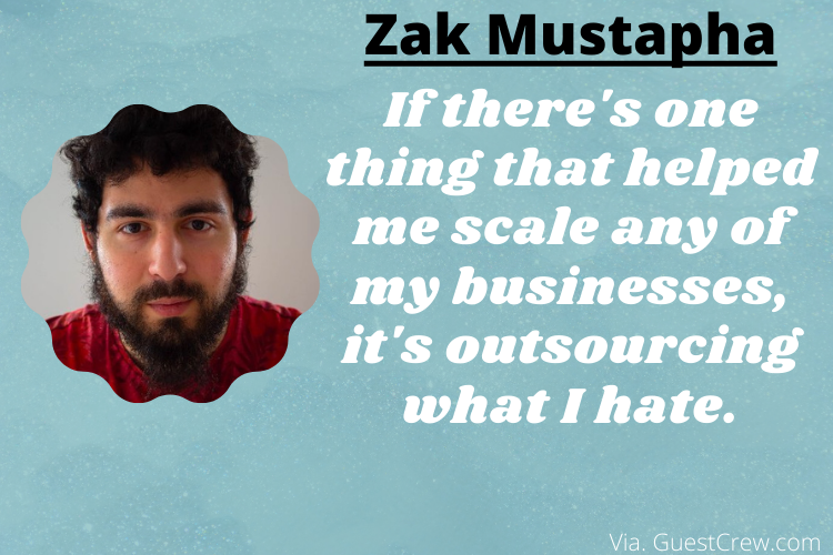 One thing that helped me #Scale any of my businesses, it’s outsourcing - <a href="/ZakMustapha/">Zak Mustapha</a> <a href="/UttoranSen/">Uttoran Sen</a> Via. guestcrew.com/blog/60-expert…