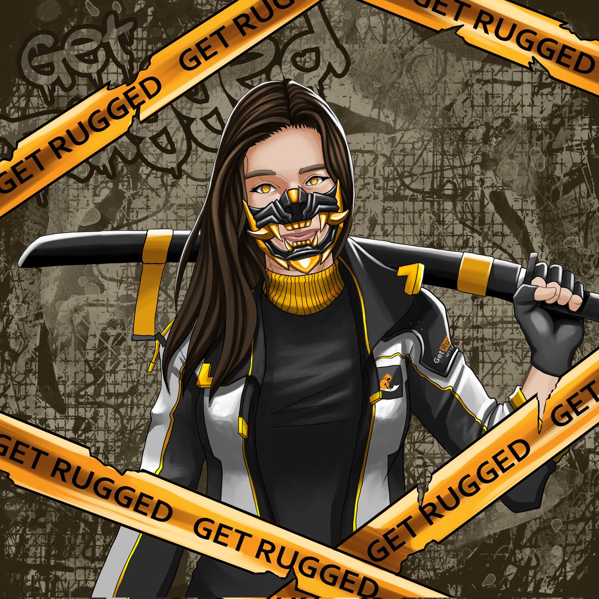 Love her for being supportive of <a href="/ApeArmyGuild/">Ape Army</a> and <a href="/GetRuggedNFT/">Get Rugged NFT</a> 

She will conquer web 3 soon.