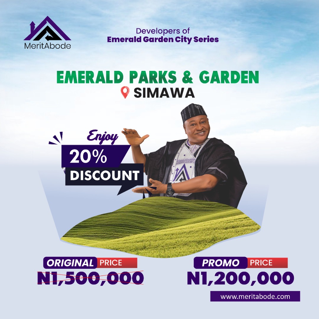Property_hubz's tweet photo. New Estate Alert!!!!
Emerald Parks &amp; Garden, Simawa

20% discount for early birds DM for more details.
#TwitterExposed Sabinus APGA Lagos Tunde Rice Kano Ajax 80 Billion https://t.co/3sJVxhqOOl
