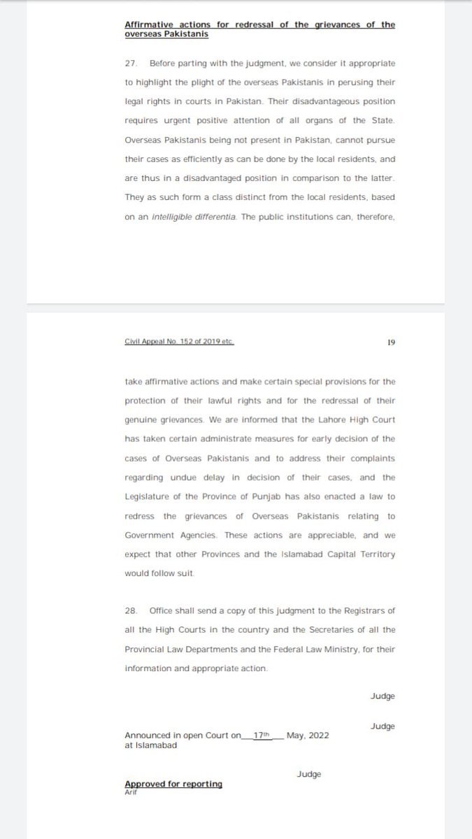 ChMSarwar's tweet photo. Greatly appreciate efforts of LHC CJs for establishing &amp; effectively addressing issues of #OverseasPakistanis .Thanku #SupremeCourt for recognising their hardwork &amp; instructing to replicate this model.Timely judgements’ve instilled confidence in Overseas 4 increase in remittances https://t.co/1g4AdDPf7h