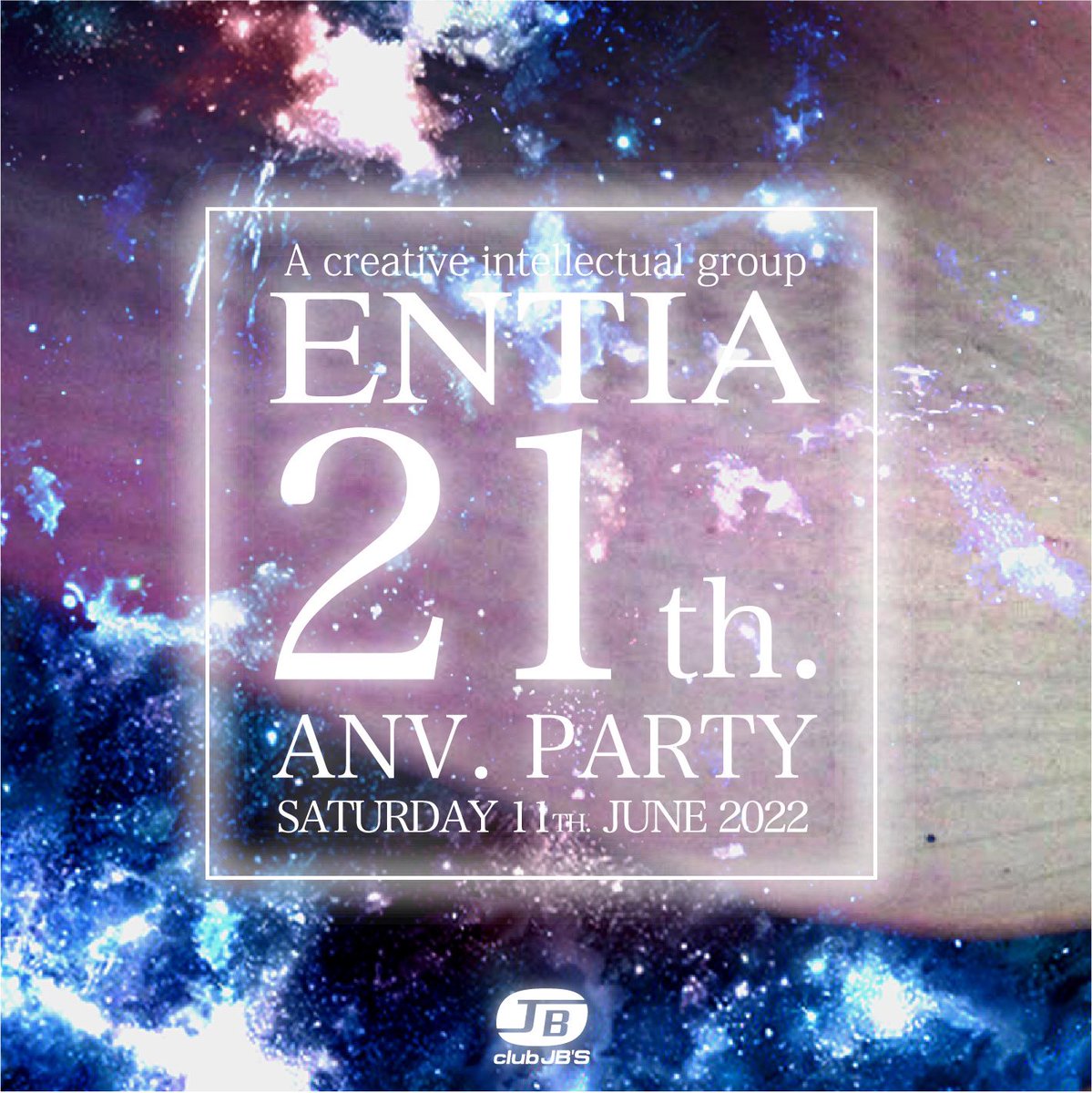 bharat_h_sharma's tweet photo. 6/11(土)に@clubjbs にて"ENTIA"周年イベント開催です😊

オープンは22時からとなります🐮

皆様のお越しを、お待ちしております☺️ https://t.co/csdPDS8qTo