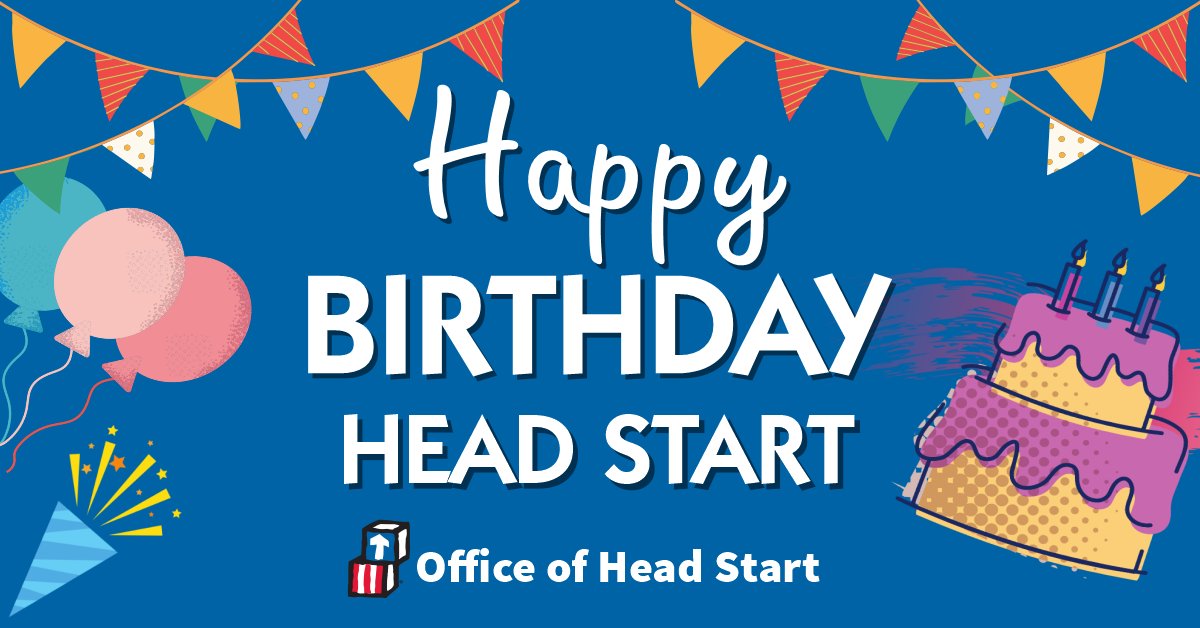 1CSVC's tweet image. For 57 years, @HeadStartgov programs have been helping children and families in communities nationwide succeed in school and beyond. Congratulations on another successful year!#HappyBdayHeadStart#CelebratingHeadStart