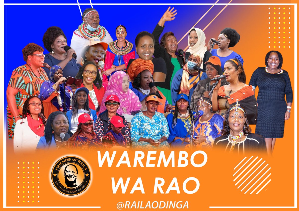 WaremboRao's tweet photo. Women are safer with Rao
We proudly support Baba #WarembowaRao
#FriendsOfRaila https://t.co/rHNPsMe2RH