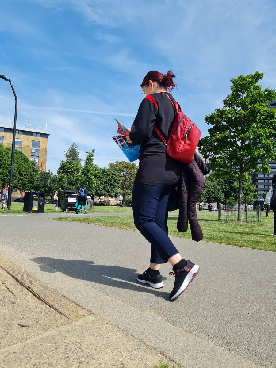 livingstreets's tweet photo. A great session at #WalkCreate testing some of the recipes in the @livingstreets @UKRI_News #Walkbook
- following our ears, singing in the space & dancing in rainbows all part of our exploration with some of the amazing artists involved https://t.co/GiBRWKe3Q5