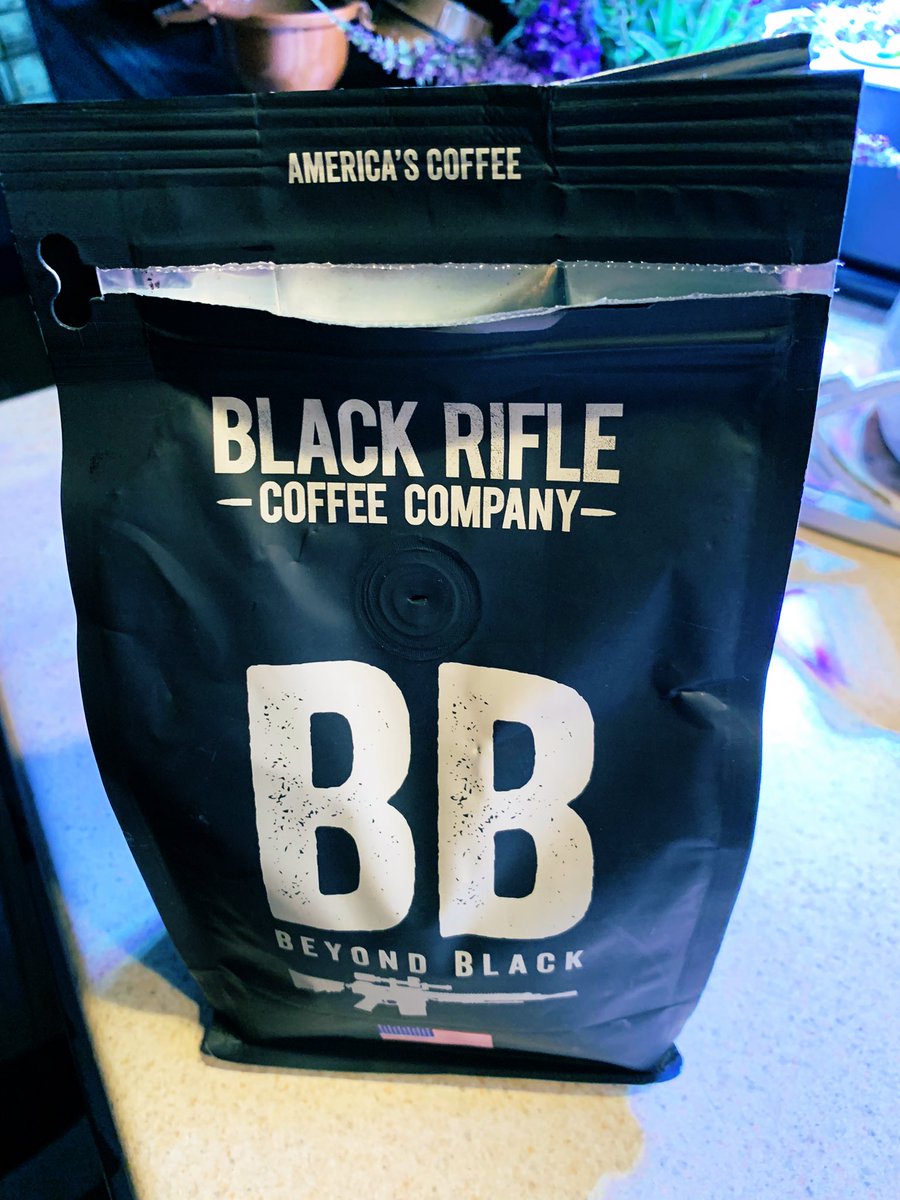 FatBearBBQ's tweet photo. It’s a Black Rifle kind of morning…. Thank you @blckriflecoffee for making mornings more tolerable! https://t.co/19qIpK7unT