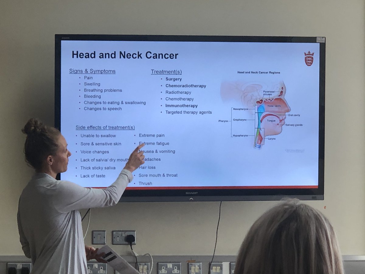 Great talk on H&amp;N slt/dietetic services in AHP forum by Laura Flynn