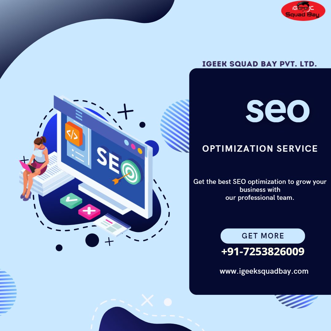 IgeekB's tweet photo. Bring Your Website on Top result page of the search engine  with Our SEO Service. 
Drive Customers to Your website Organicnically and Boost your Sale

Call Now +91-7253826009 to Know more.
.
.
#seo #digitalmarketing #socialmediamarketing #socialmedia #webdesign #branding https://t.co/EJx8XVUytg