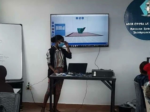 STEMiAfrica's tweet photo. In our quest to bridge the gender divide in #tech, we introduced students to basic #computer skills and #software training courses. As part of the training, the girls attempted to develop the first Etege-Menen girls Boarding school magazine.

#girlswhocode #dev_girls #WomeninSTEM https://t.co/PFEjw3alVD